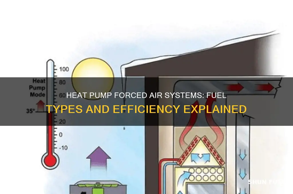 what fuel used by heat pump forced air