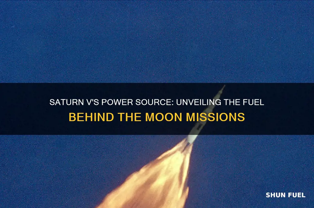 what fuel was used in saturn 5