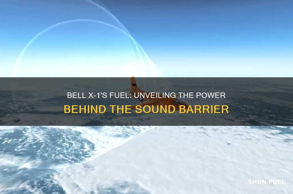 what fuel was used in the bell x1