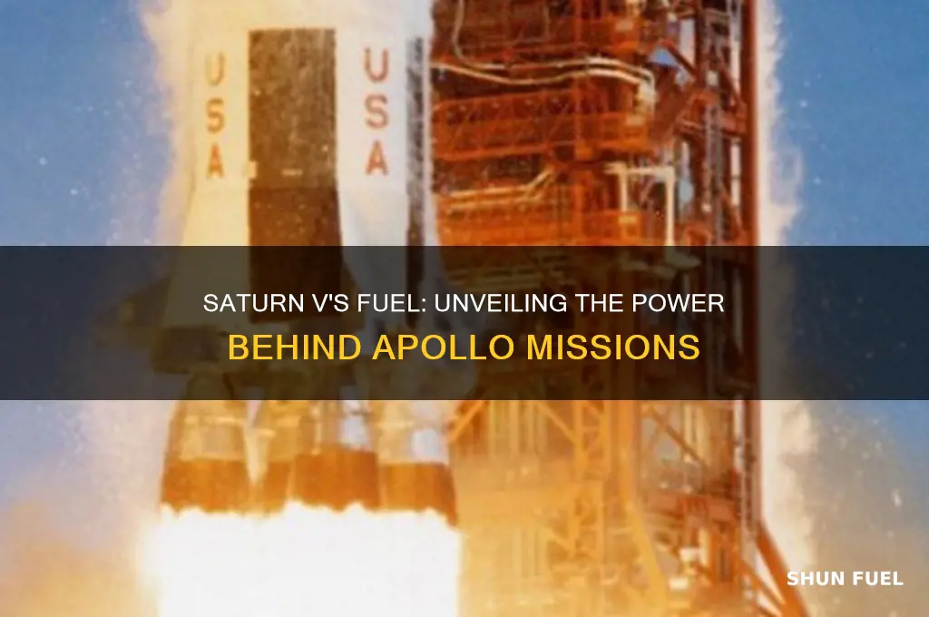 what fuel was used in the saturn v