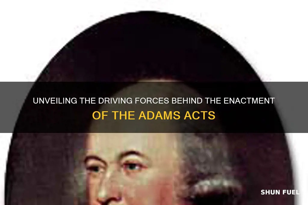 what fueled adams acts