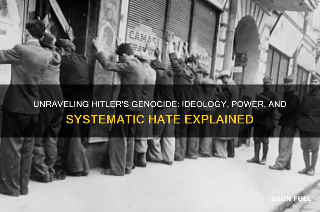 what fueled hilters genocide