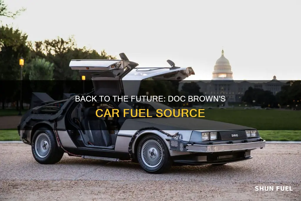 what fueled the back to the future car