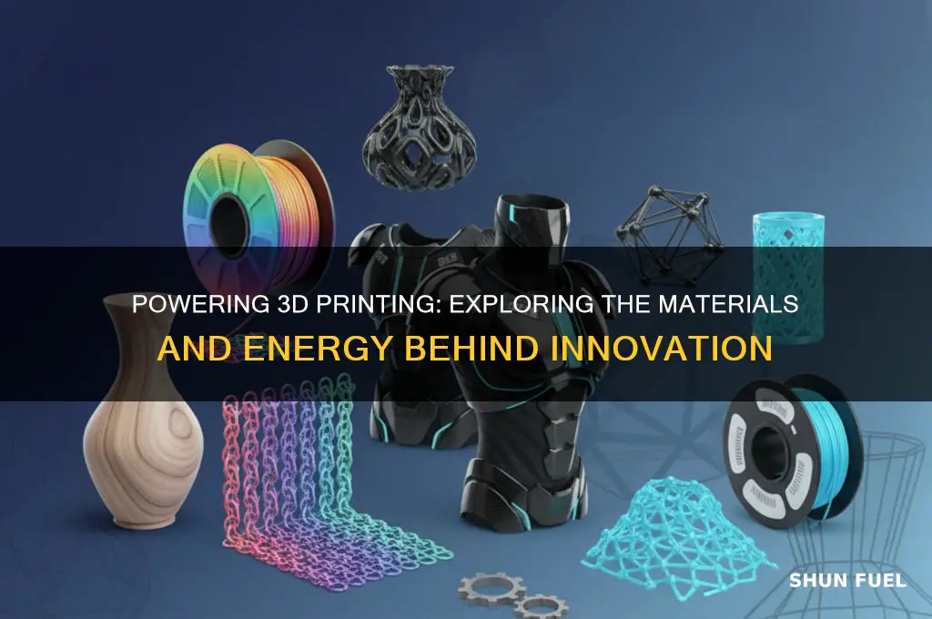what fuels 3d printers