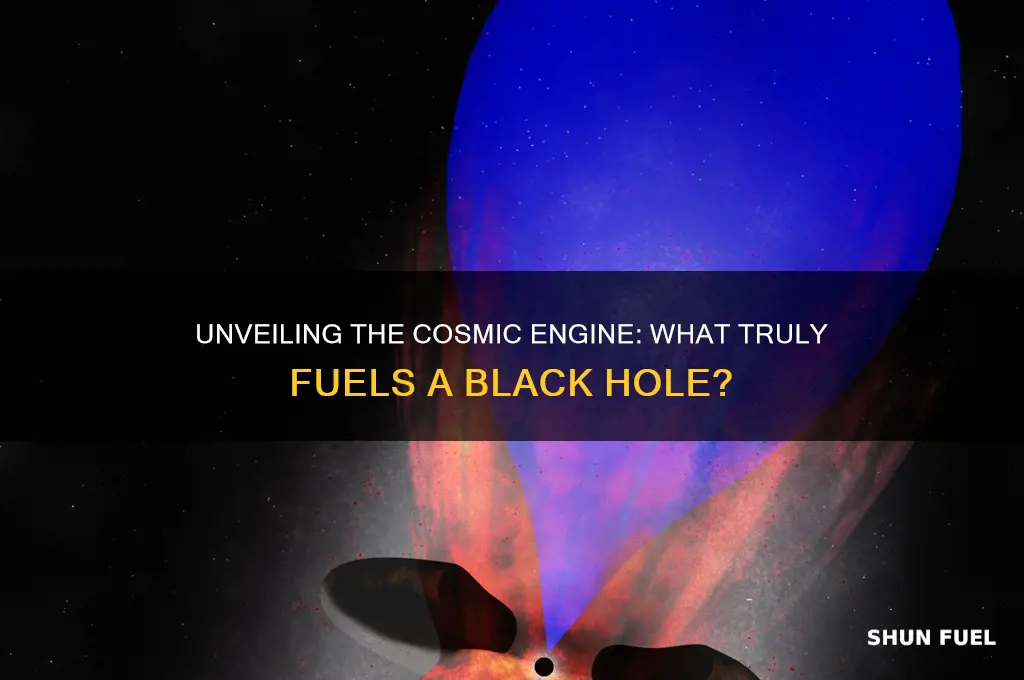 what fuels a black hole