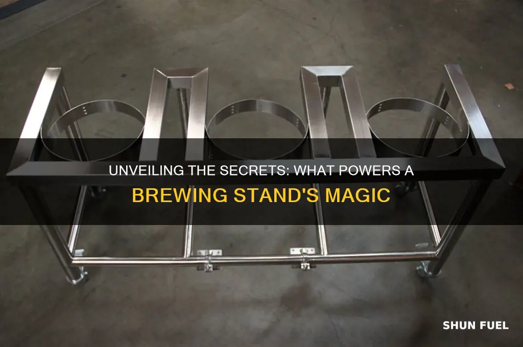 what fuels a brewing stand