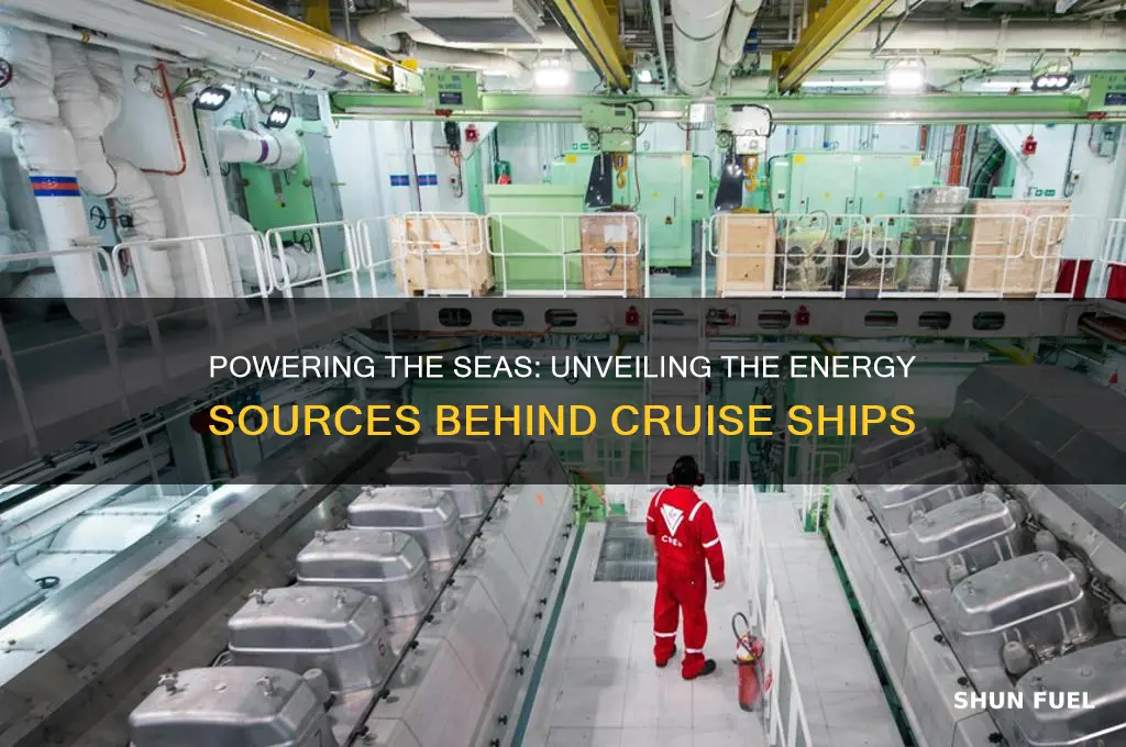 what fuels a cruise ship