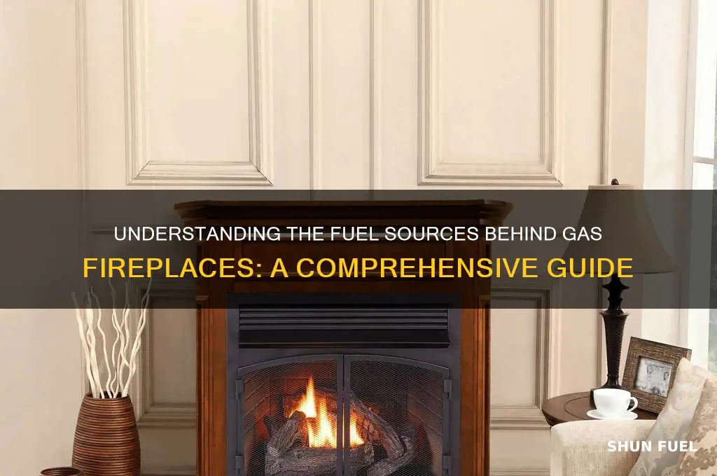 what fuels a gas fireplace
