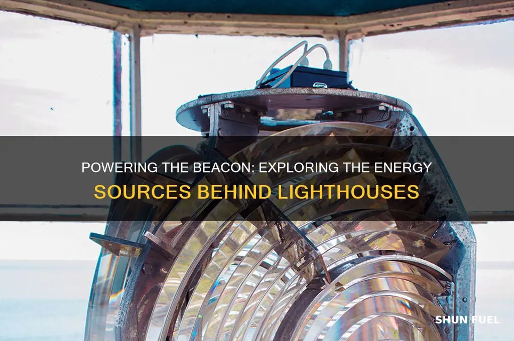 what fuels a lighthouse