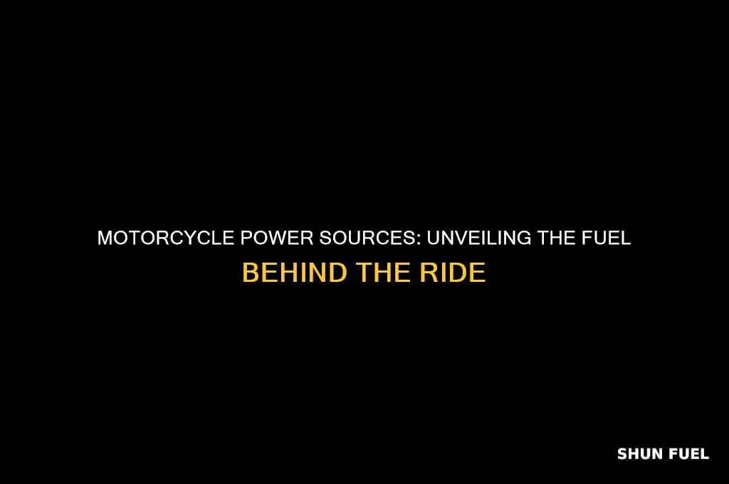 what fuels a motorcycle