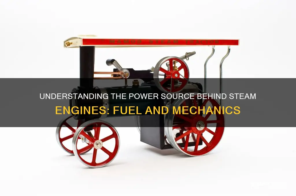 what fuels a steam engine