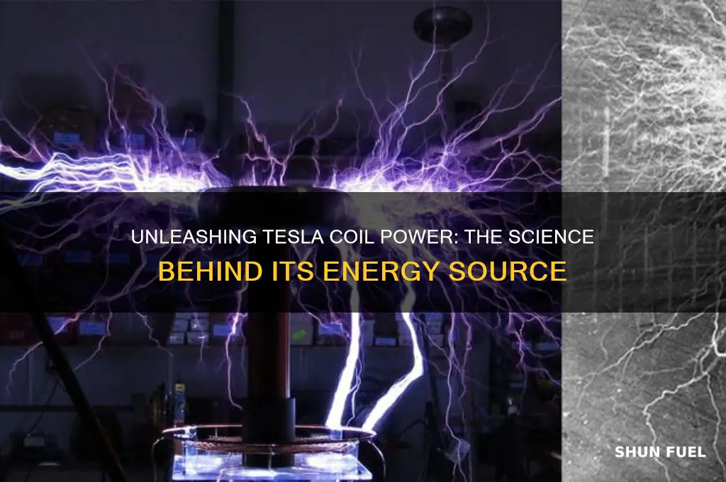 what fuels a tesla coil