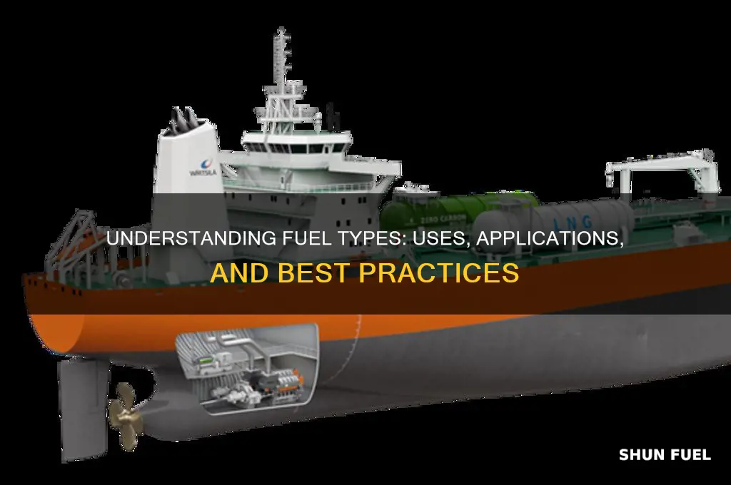 what fuels are used for what