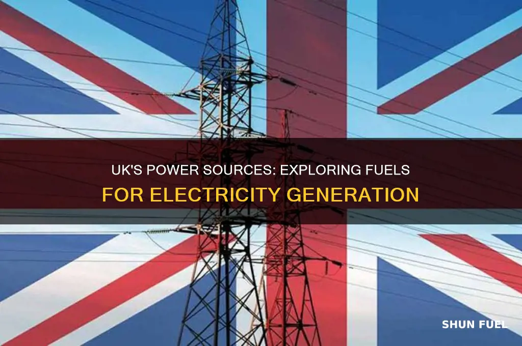 what fuels are used to generate electricity in the uk