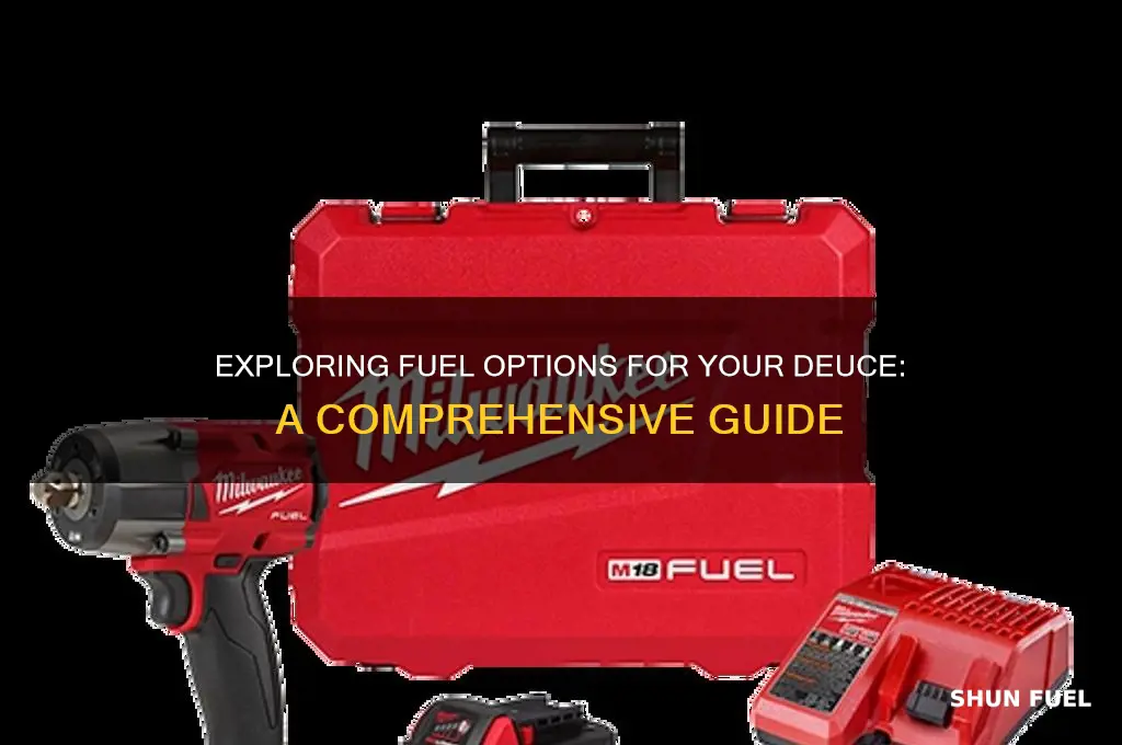 what fuels caj you use in a duece