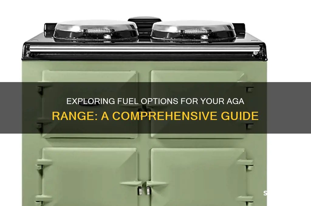 what fuels can an aga range use