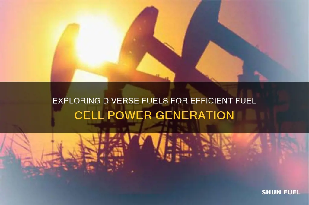 what fuels can fuel cells use