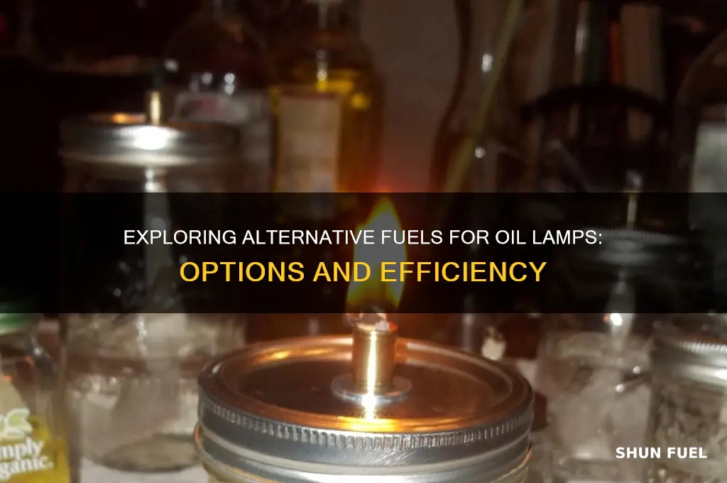 what fuels can oil lamps use