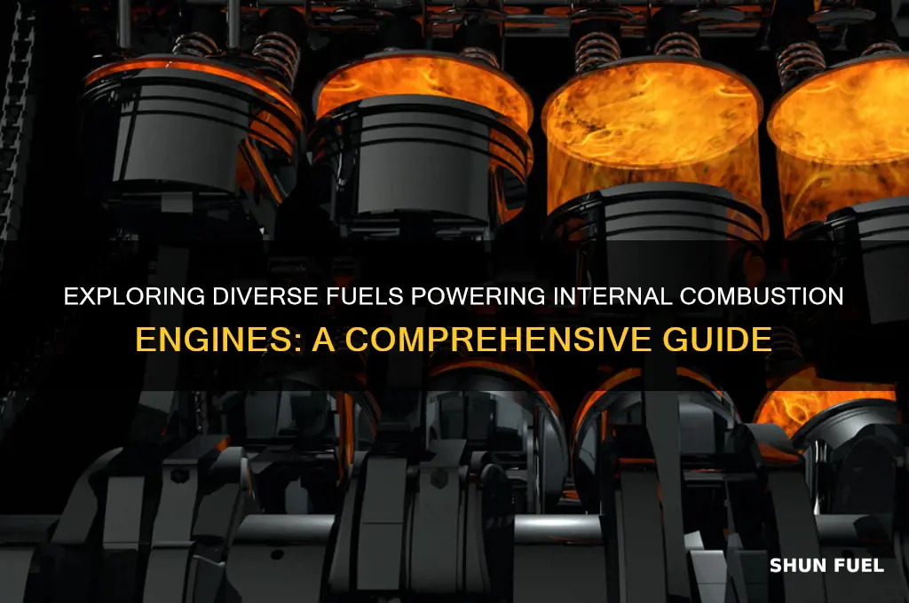 what fuels can run an internal combustion engine
