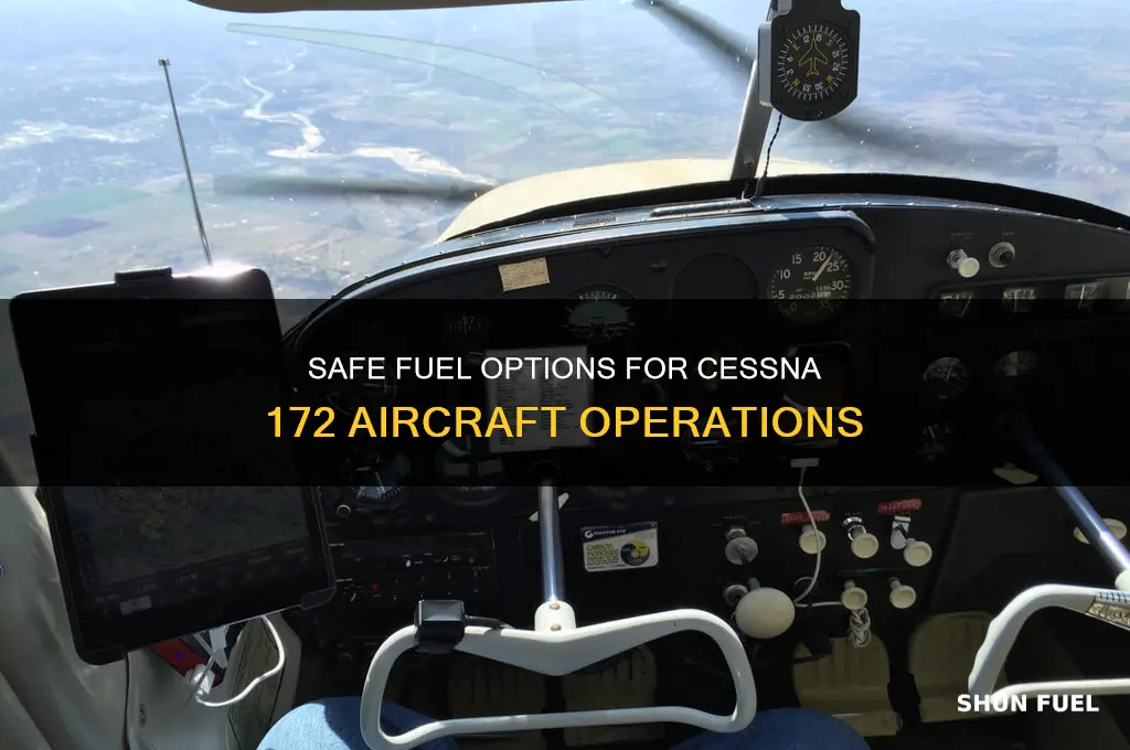 what fuels can safely be used in a c172