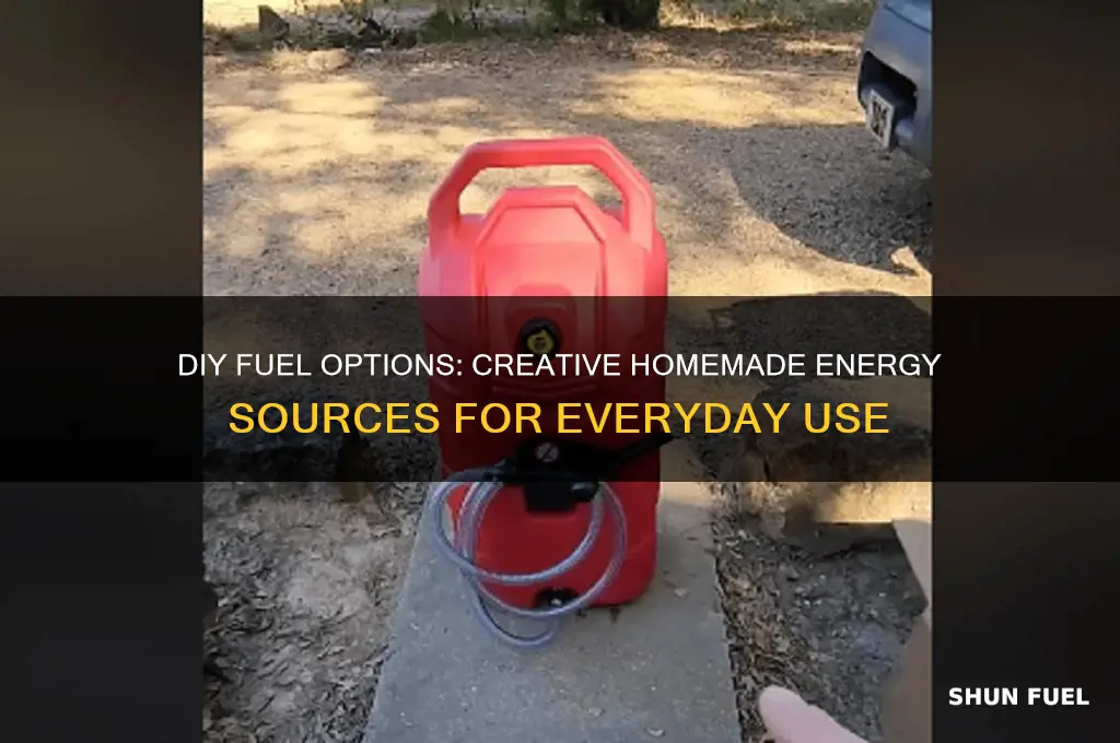 what fuels can you make diy