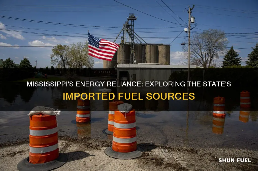 what fuels does mississippi import