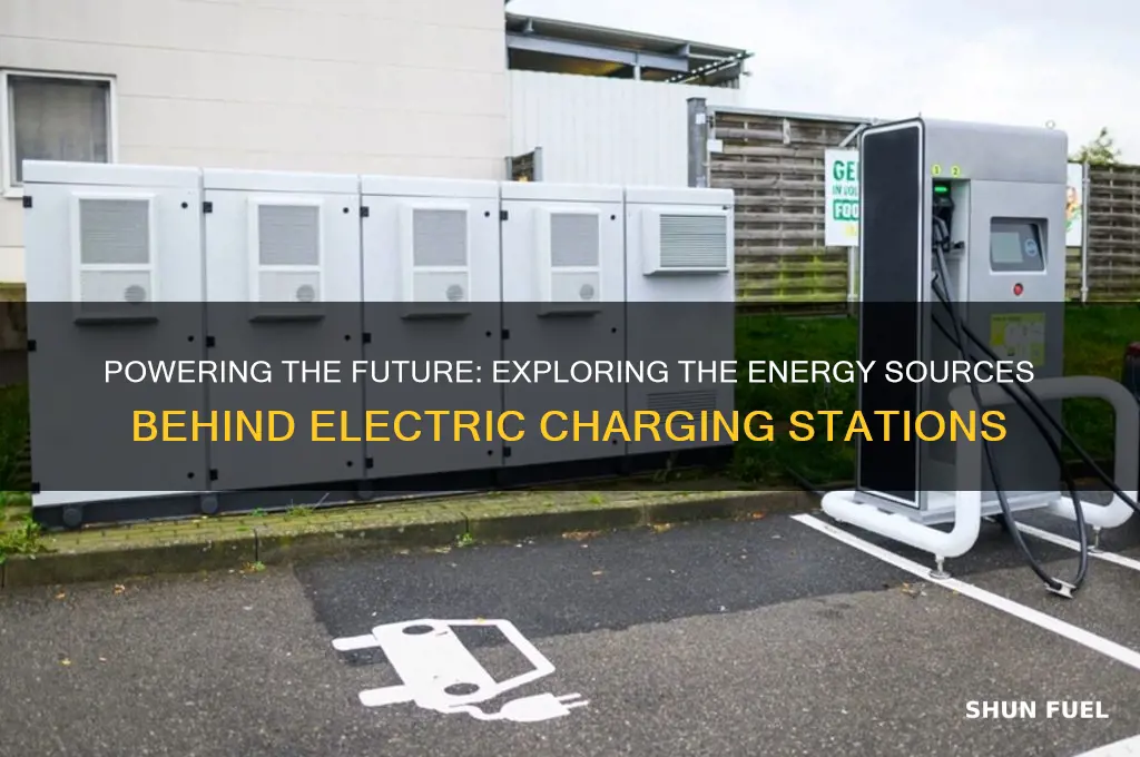 what fuels electric charging stations