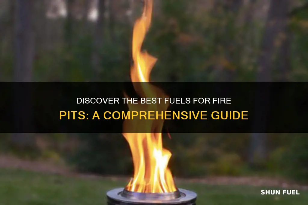 what fuels fire pits