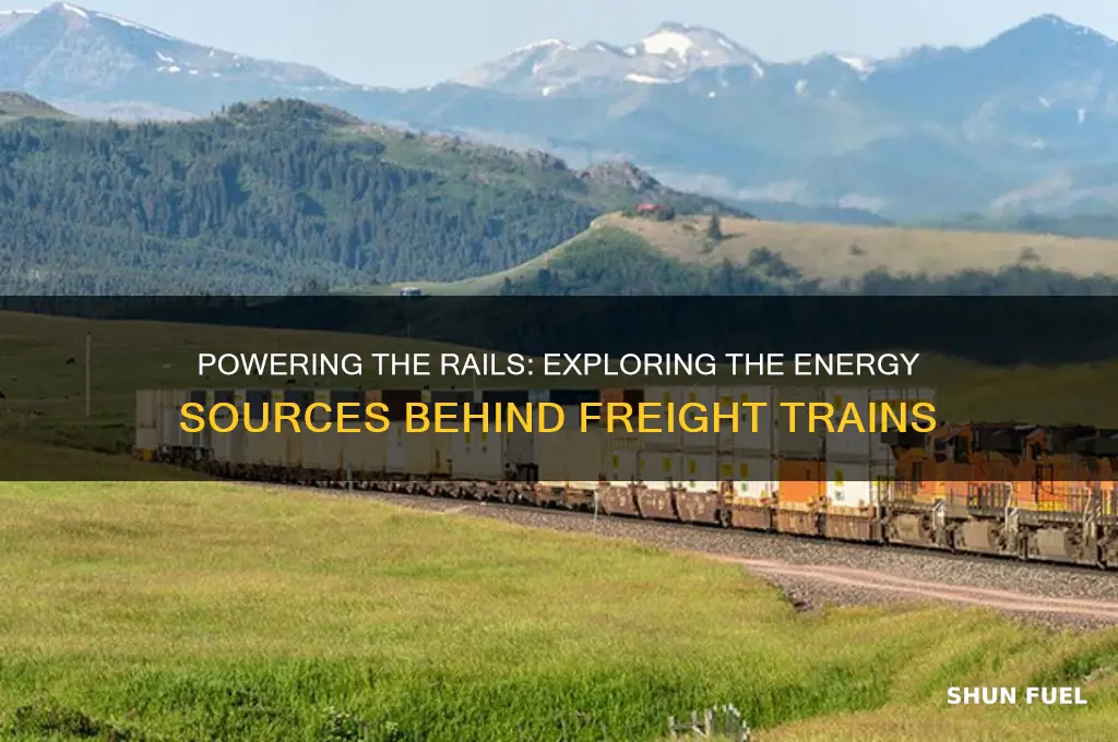 what fuels freight trains