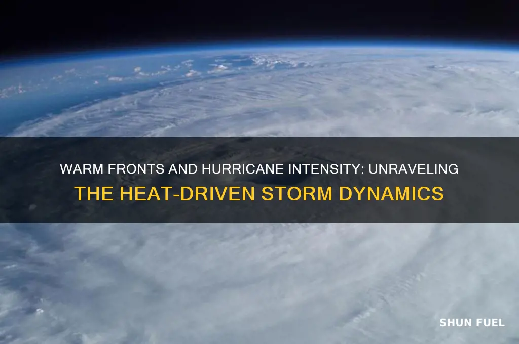 what fuels hurricanes warm fronts