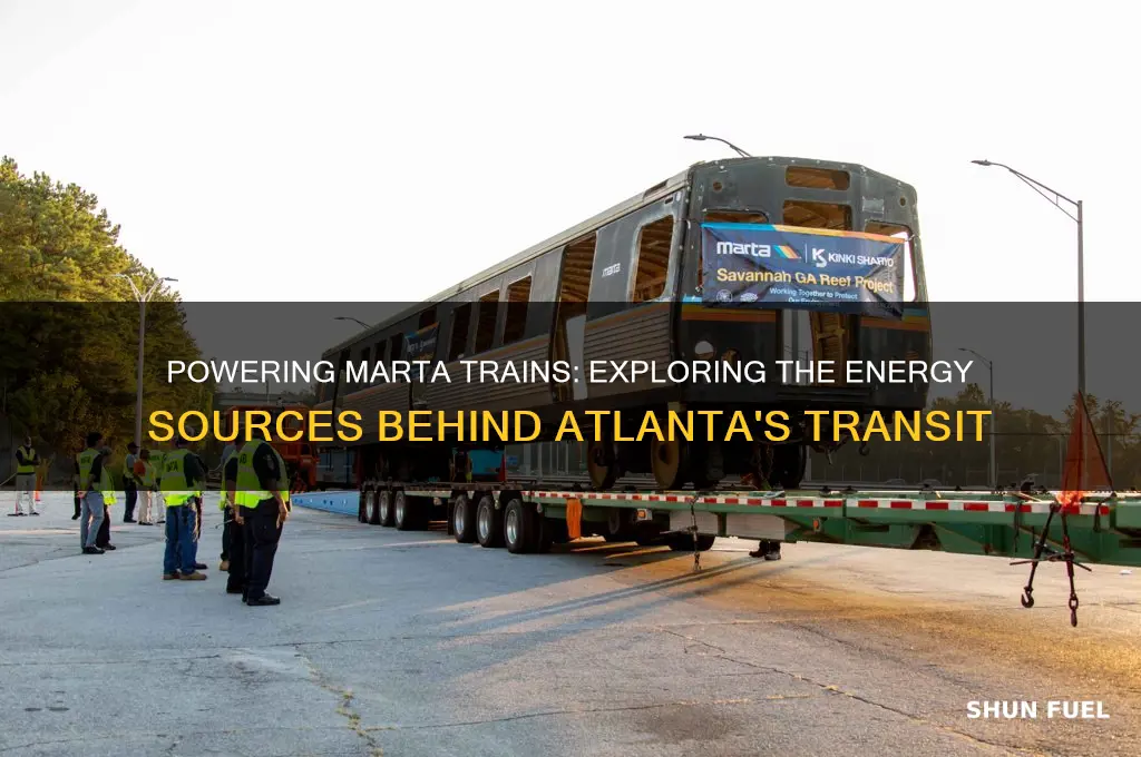 what fuels marta train
