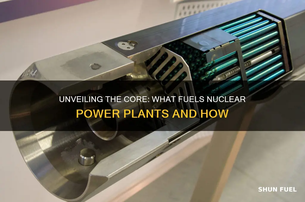 what fuels nuclear power plants