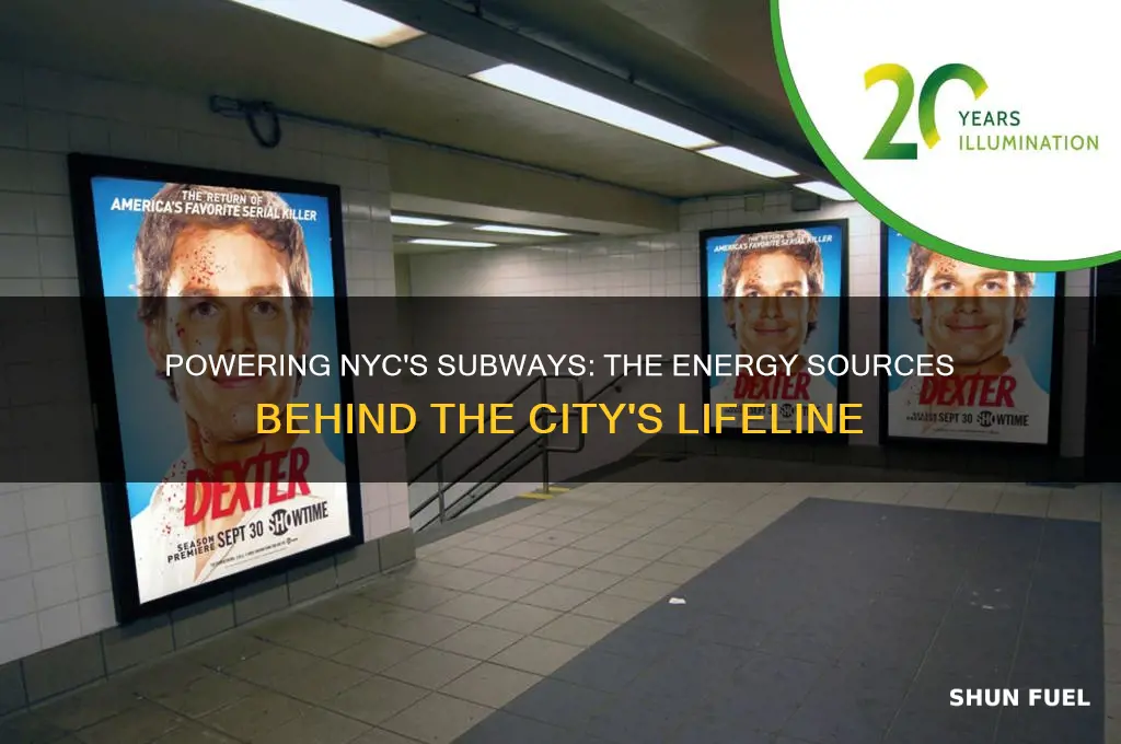 what fuels nyc subways