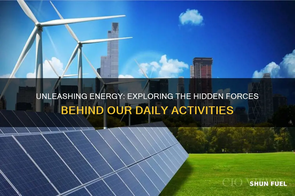 what fuels our activities