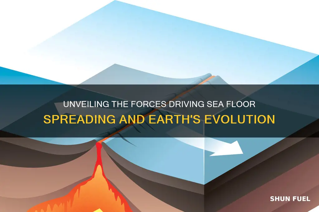 what fuels sea floor spreading