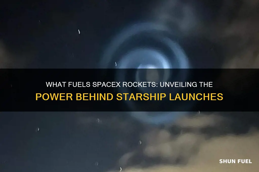what fuels spacex rockets
