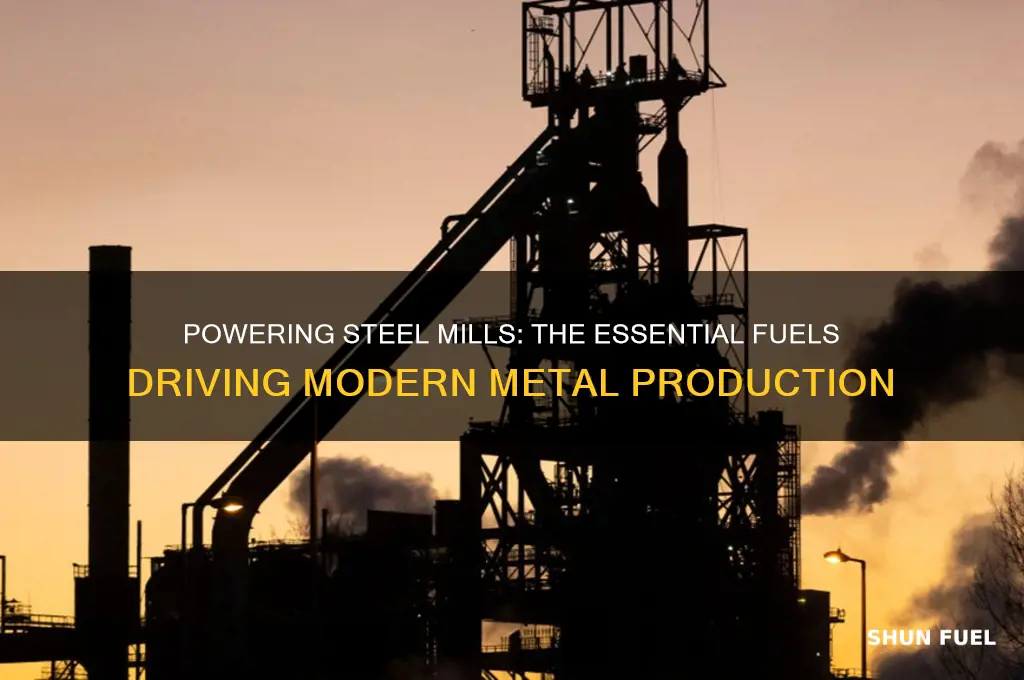 what fuels steel mills