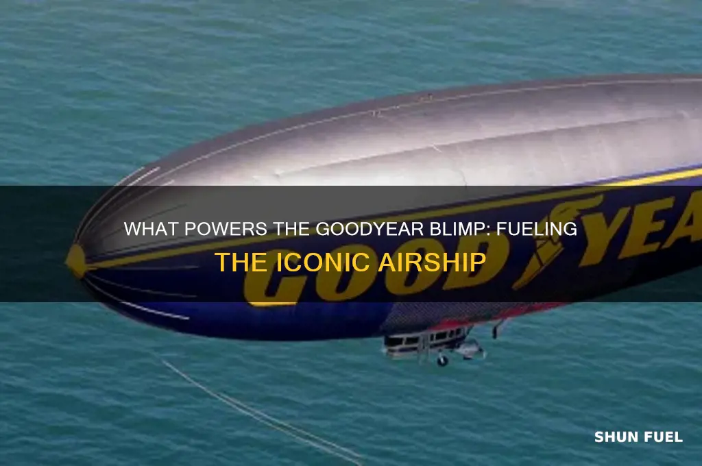 what fuels the goodyear blimp