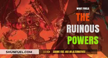 Unveiling the Dark Energies Behind the Ruinous Powers' Destruction