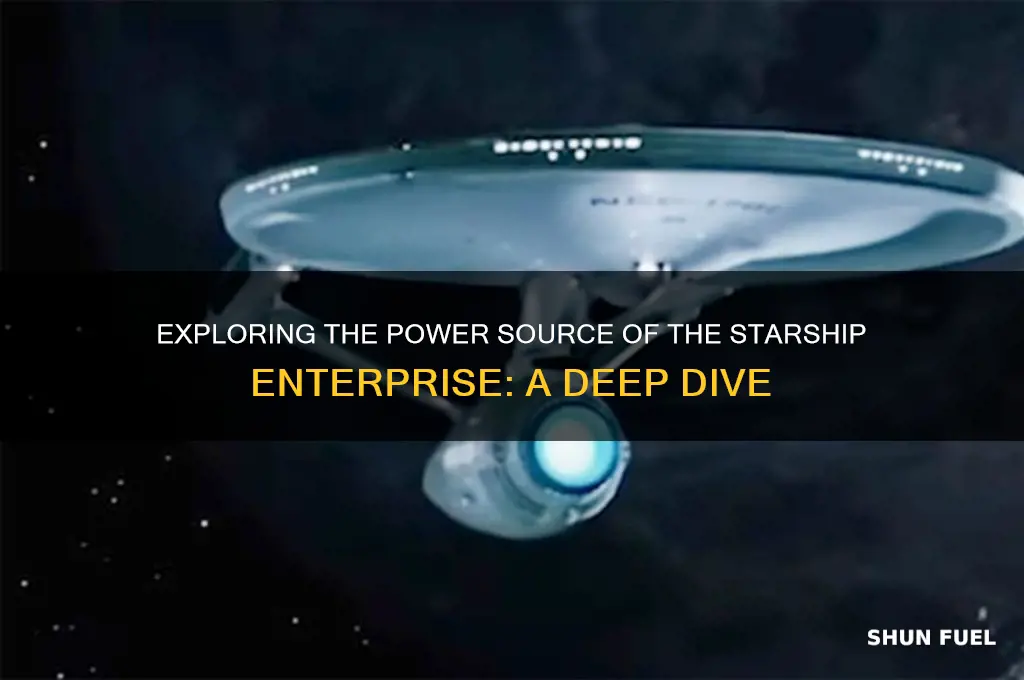 what fuels the starship enterprise