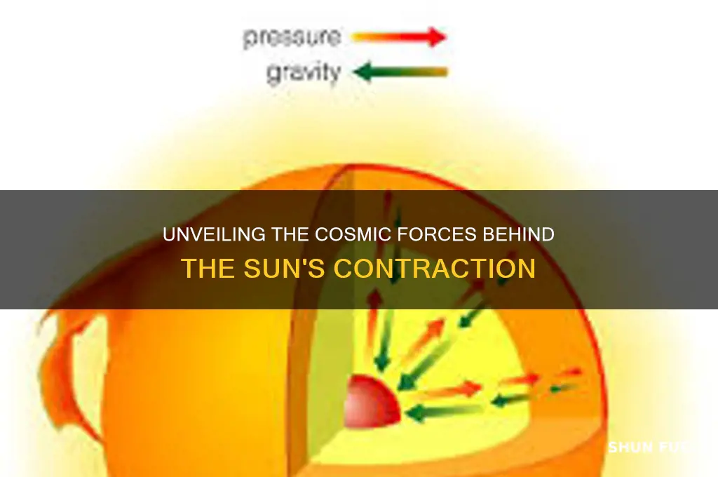 what fuels the sun contraction