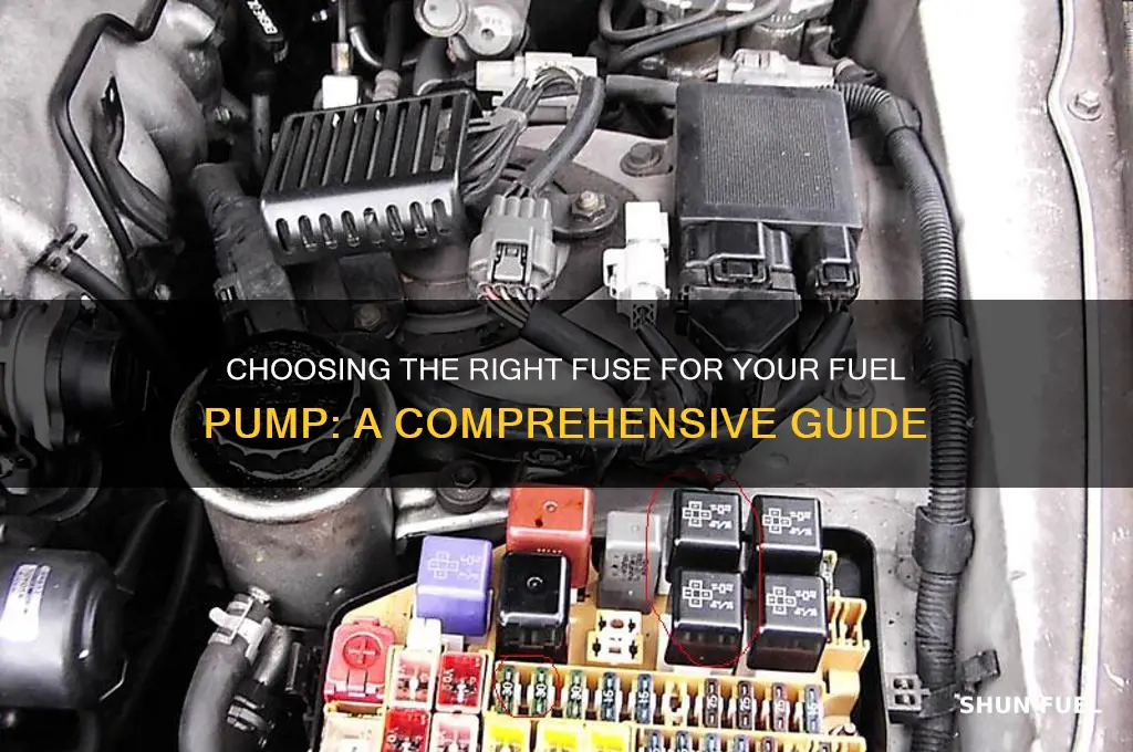 what fuse belongs to my fuel pump