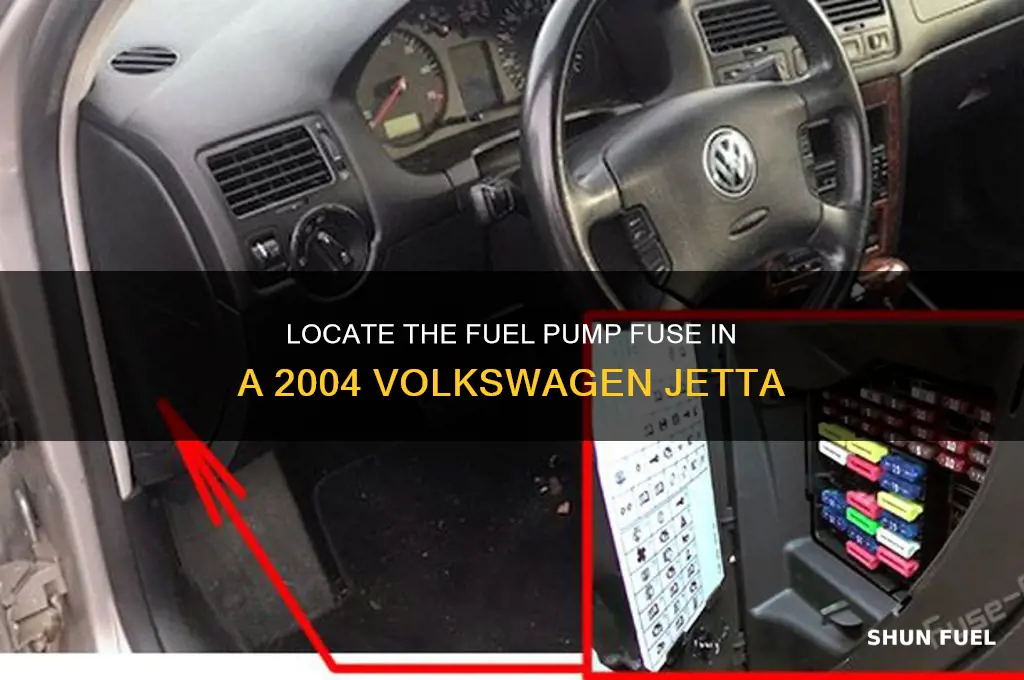 what fuse is fuel pump on 2004 jetta