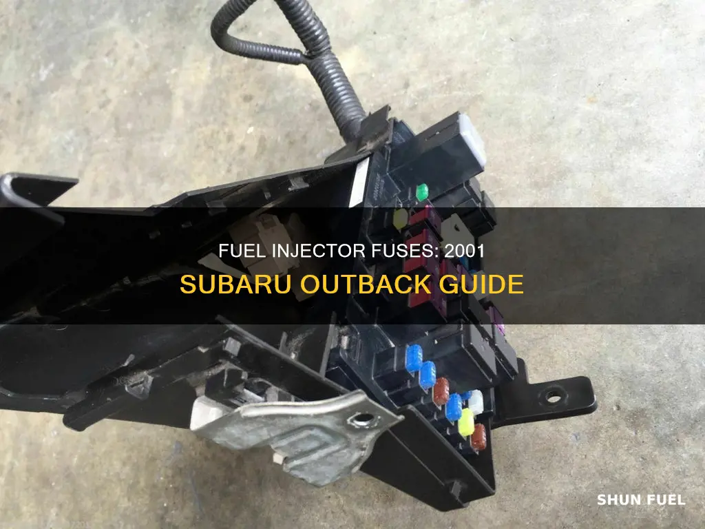 what fuses control fuel injectors 2001 subaru outback