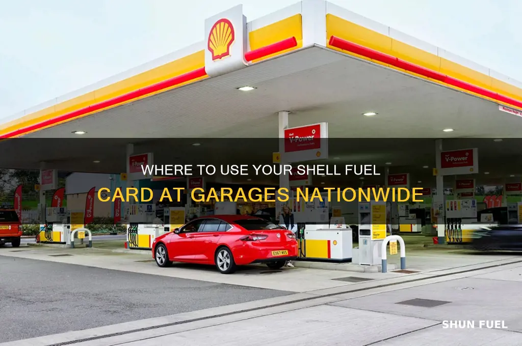 what garages can i use shell fuel card