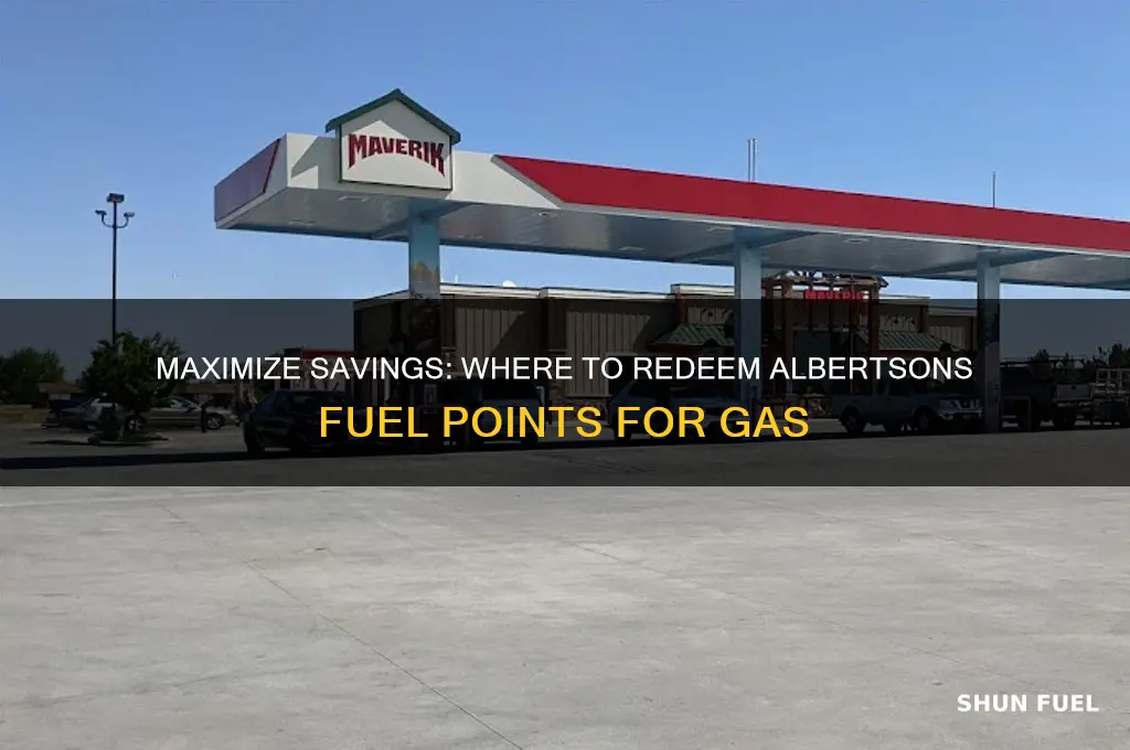 what gas stations can i use albertsons fuel points at