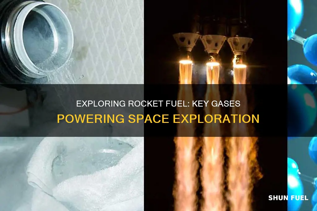 what gases are used to make rocket fuel