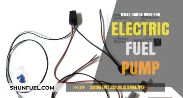 Choosing the Right Gauge Wire for Your Electric Fuel Pump