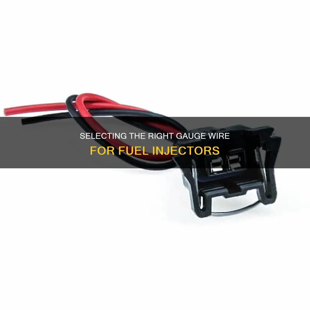 what gauge wire for fuel injectors
