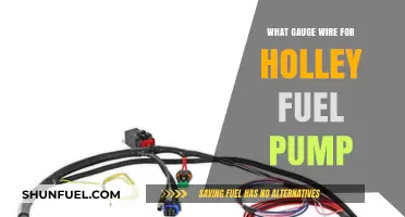 Choosing the Right Gauge Wire for Your Holley Fuel Pump Setup